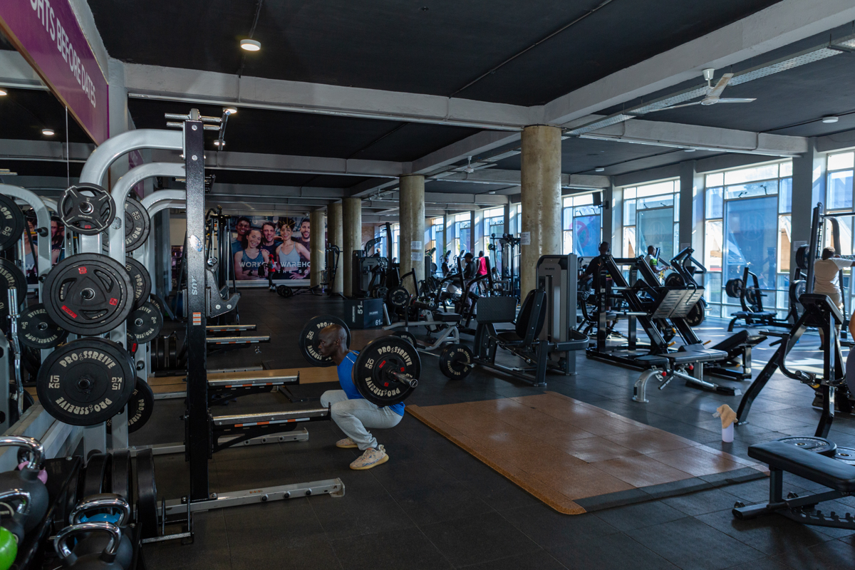 Workout Warehouse interior